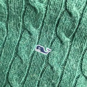 Green vineyard vines knit sweater
